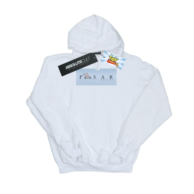 Li-cense Disney heren toy story 4 duke caboom pixar studios logo hoodie UTBI19801_white large