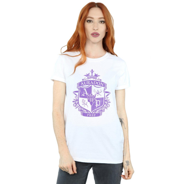 Li-cense Disney dames the descendants auradon prep crest katoenen vriendje t-shirt UTBI20077_white large