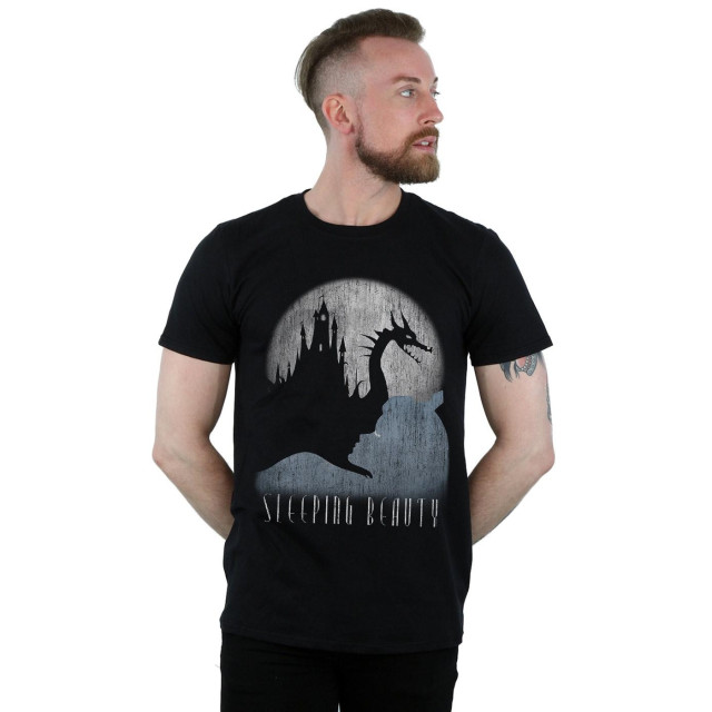Li-cense Disney heren doornroosje verborgen illusie t-shirt UTBI19755_black large