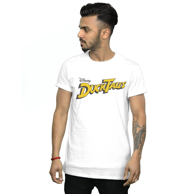 Li-cense Disney heren duck tales logo t-shirt UTBI19757_white large