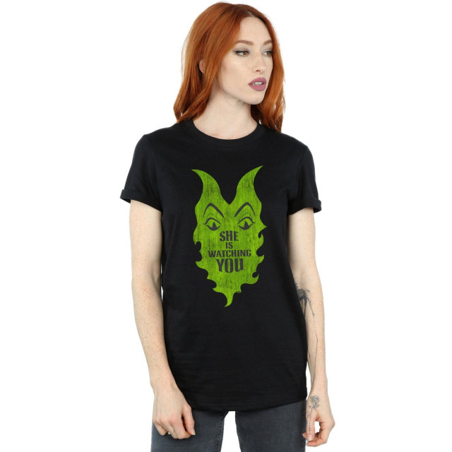 Li-cense Disney dames the descendants maleficent she is watching katoenen vriendje t-shirt UTBI20051_black large