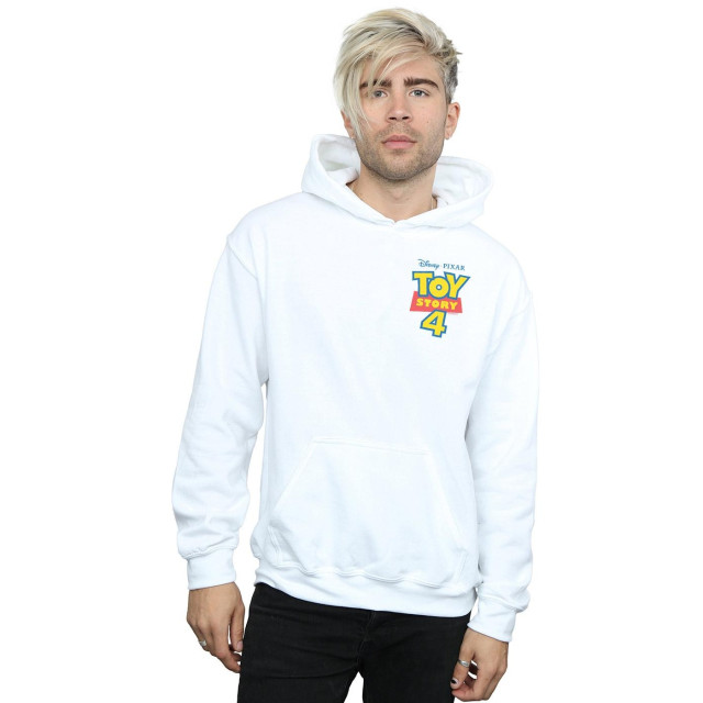 Li-cense Disney heren toy story 4 logo breast print hoodie UTBI19650_white large