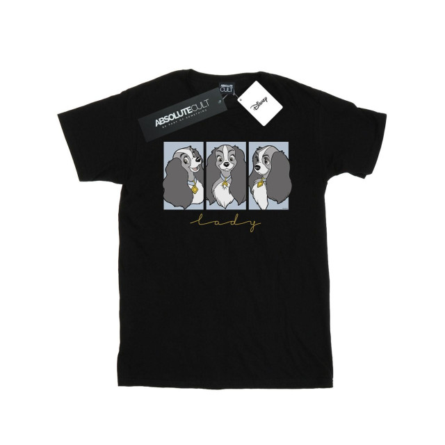 Li-cense Disney heren lady and the tramp lady frames t-shirt UTBI19999_black large