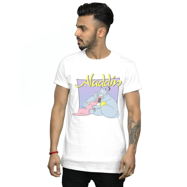 Li-cense Disney heren aladdin genie wishing dude t-shirt UTBI19564_white large