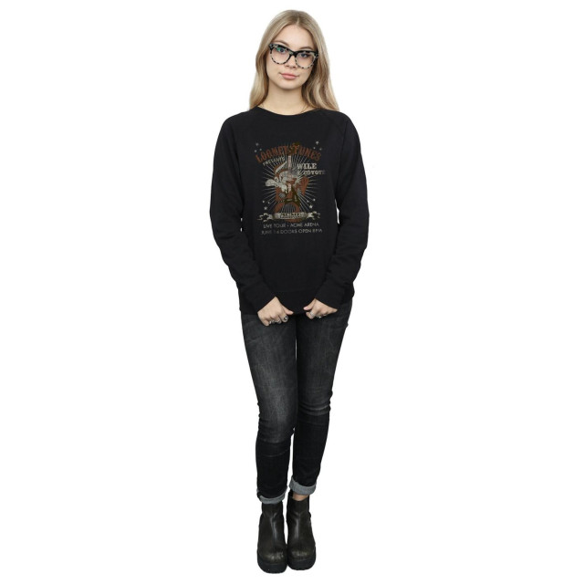 Li-cense Looney tunes dames wile e coyote gitaar sweatshirt UTBI1990_black large