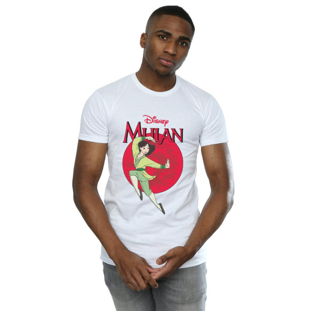 Li-cense Disney heren mulan draken cirkel t-shirt UTBI19919_white large