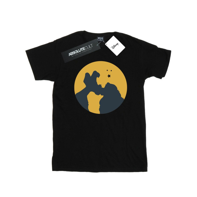 Li-cense Disney heren lady and the tramp maanlicht kus t-shirt UTBI19942_black large