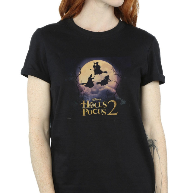 Li-cense Disney dames hocus pocus heksen vliegend katoenen vriendje t-shirt UTBI20297_black large