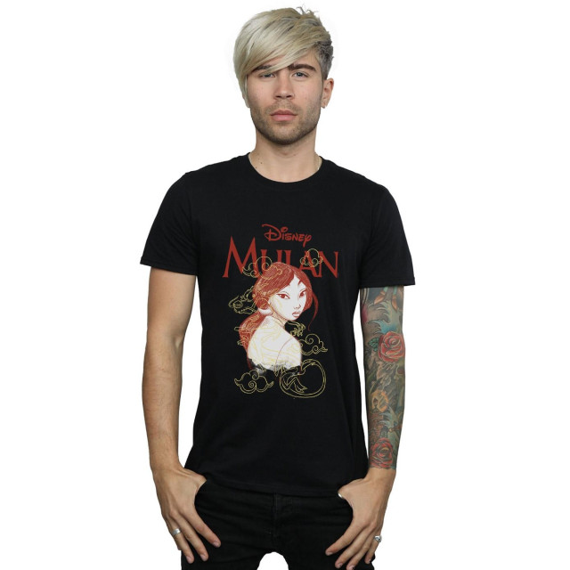 Li-cense Disney heren mulan draak schets t-shirt UTBI19817_black large