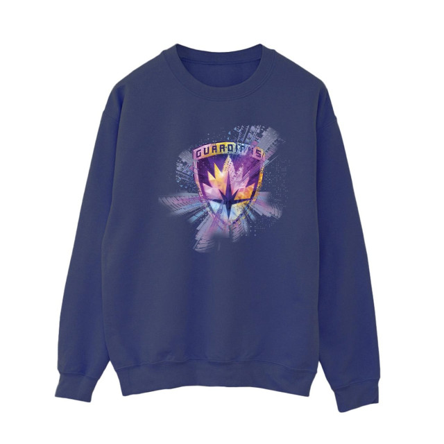 Li-cense Marvel dames guardians of the galaxy abstract star lord sweatshirt UTBI19503_navyblue large
