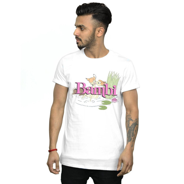 Li-cense Disney heren bambi kus t-shirt UTBI19511_white large