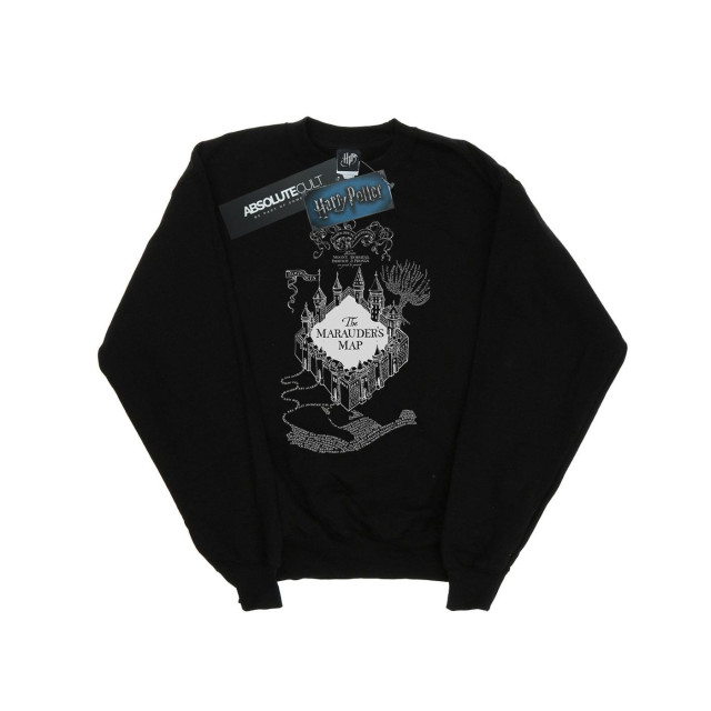 Li-cense Harry potter dames the marauder's map sweatshirt UTBI20238_black large