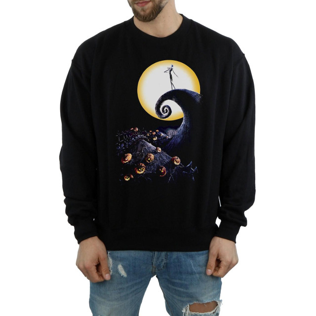 Li-cense Nightmare before christmas uniseks begraafplaats sweater voor volwassenen UTBI2028_black large