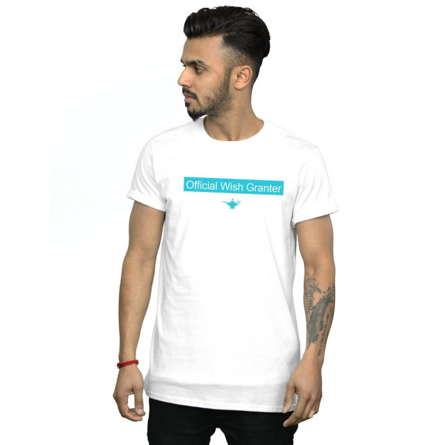 Li-cense Disney heren aladdin officieel wensvervuller t-shirt UTBI19470_white large