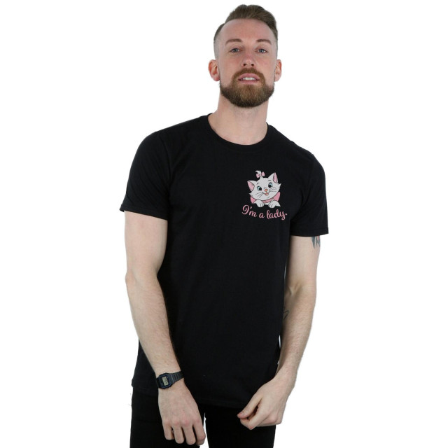 Li-cense Disney heren aristocats marie i´m a lady borast print t-shirt UTBI19447_black large