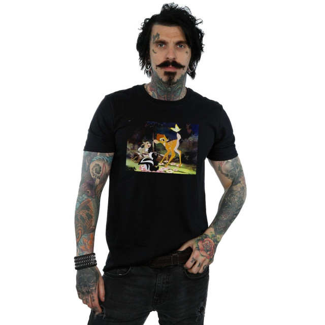 Li-cense Disney heren bambi staart vlinder nog t-shirt UTBI19449_black large