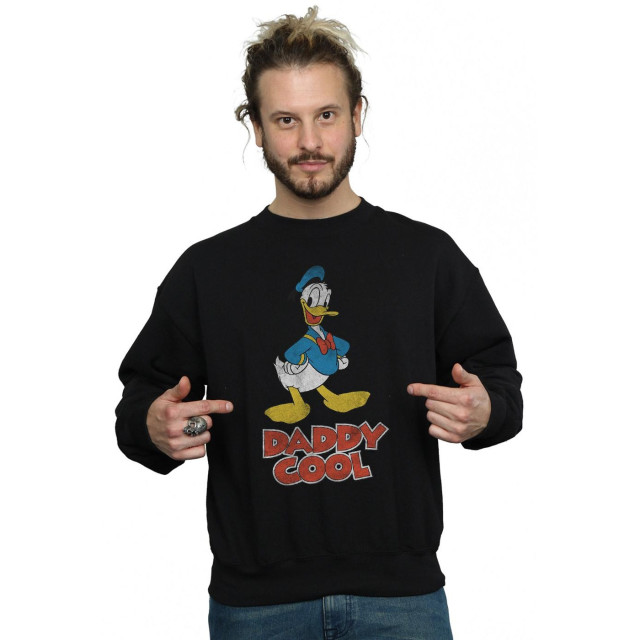 Li-cense Disney heren daddy cool donald duck sweatshirt UTBI1997_black large