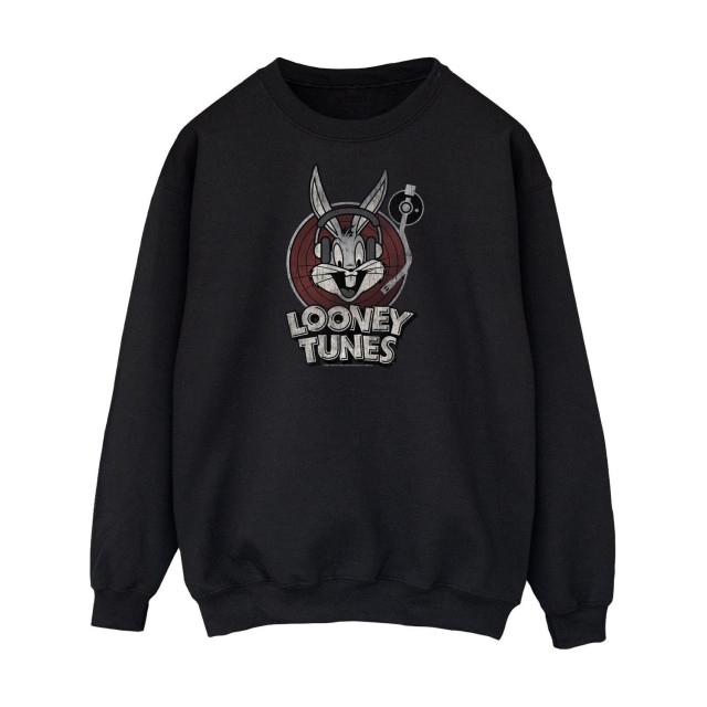 Li-cense Looney tunes heren bugs bunny cirkel logo sweatshirt UTBI1998_black large