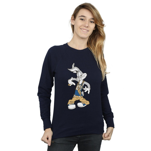 Li-cense Looney tunes dames rapper bugs bunny sweatshirt UTBI1991_navyblue large