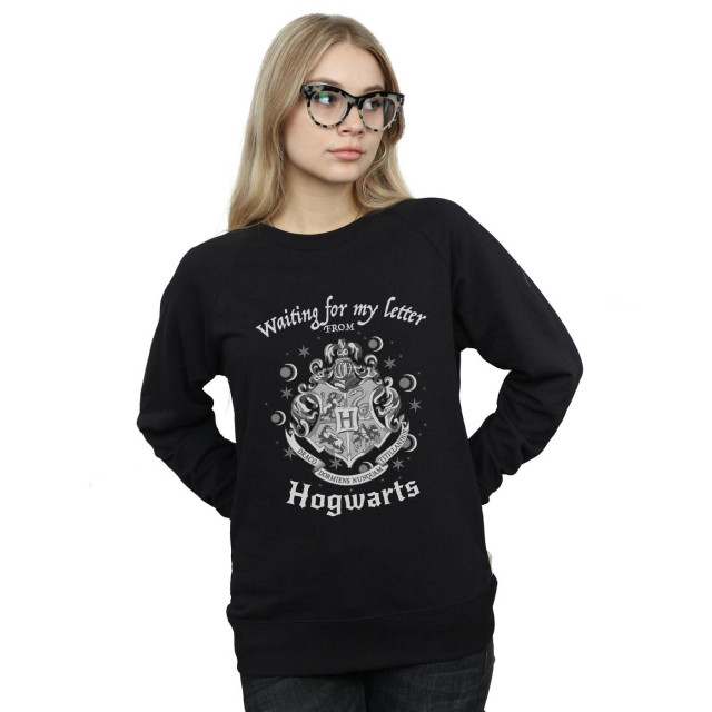 Li-cense Harry potter dames zweinstein wachten op mijn brief sweatshirt UTBI20334_black large