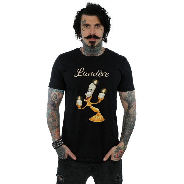 Li-cense Disney heren beauty and the beast be our guest t-shirt UTBI19406_black large