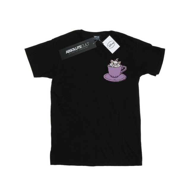 Li-cense Disney heren aristokatten marie in beker borst t-shirt UTBI19407_black large