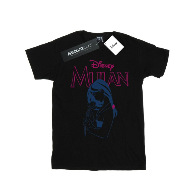 Li-cense Disney heren mulan magnolia lijn t-shirt UTBI19893_black large
