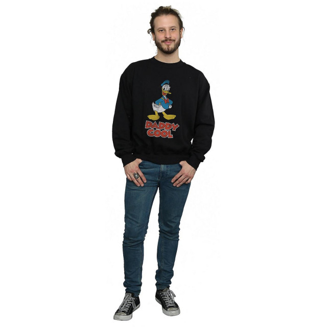 Li-cense Disney heren daddy cool donald duck sweatshirt UTBI1997_black large