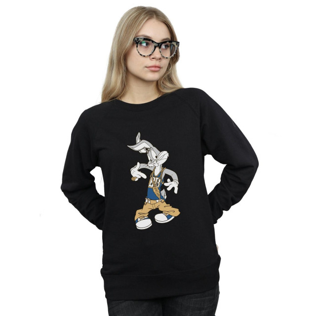 Li-cense Looney tunes dames rapper bugs bunny sweatshirt UTBI1991_black large