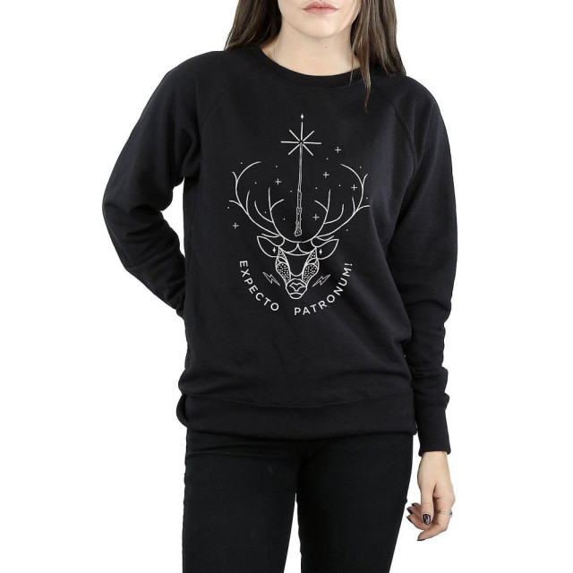 Li-cense Harry potter dames expecto patronum charme sweatshirt UTBI1935_black large