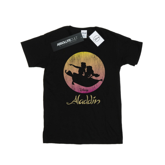 Li-cense Disney heren aladdin vliegende zonsondergang t-shirt UTBI19295_black large