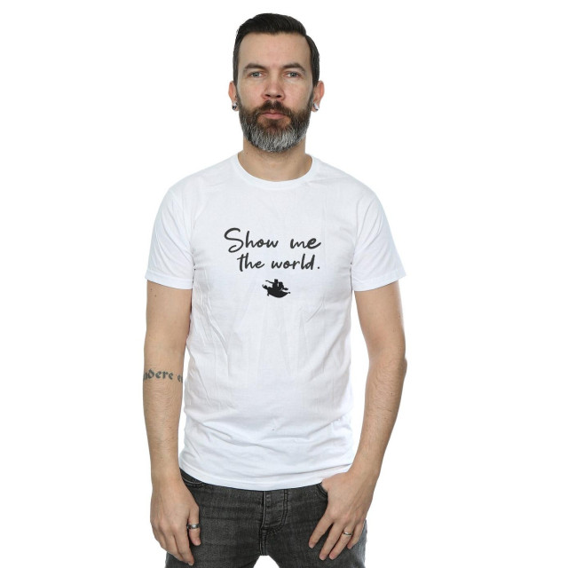 Li-cense Disney heren aladdin show me the world t-shirt UTBI19318_white large