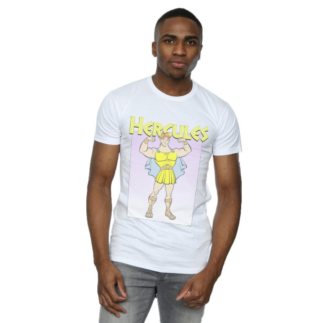 Li-cense Disney heren hercules spieren t-shirt UTBI19538_white large