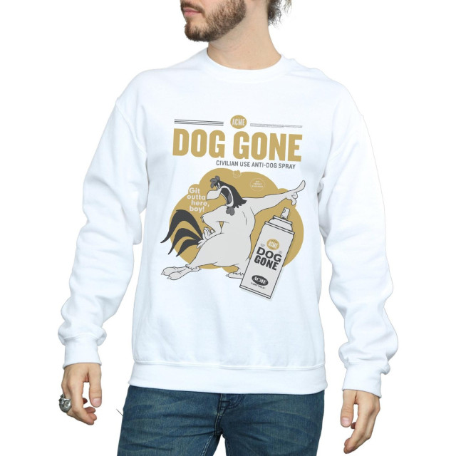 Li-cense Looney tunes heren dog gone foghorn leghorn sweatshirt UTBI1972_white large