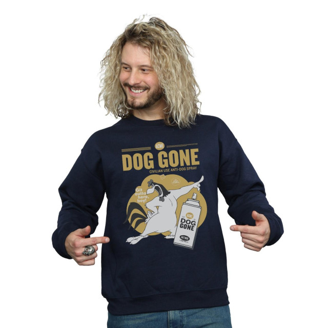 Li-cense Looney tunes heren dog gone foghorn leghorn sweatshirt UTBI1972_navyblue large