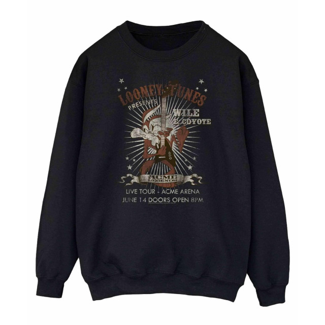 Li-cense Looney tunes dames wile e coyote gitaar sweatshirt UTBI1990_black large