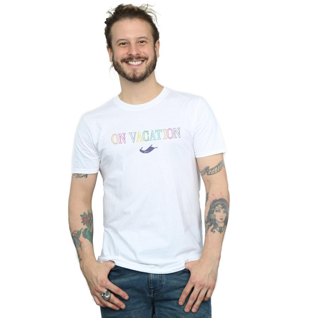 Li-cense Disney heren aladdin op vakantie t-shirt UTBI19488_white large