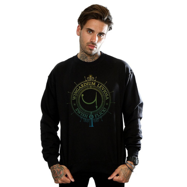 Li-cense Harry potter heren wingardium leviosa charme sweatshirt UTBI1920_black large