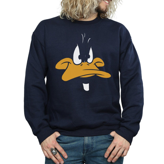 Li-cense Looney tunes heren daffy duck gezicht sweatshirt UTBI1921_navyblue large