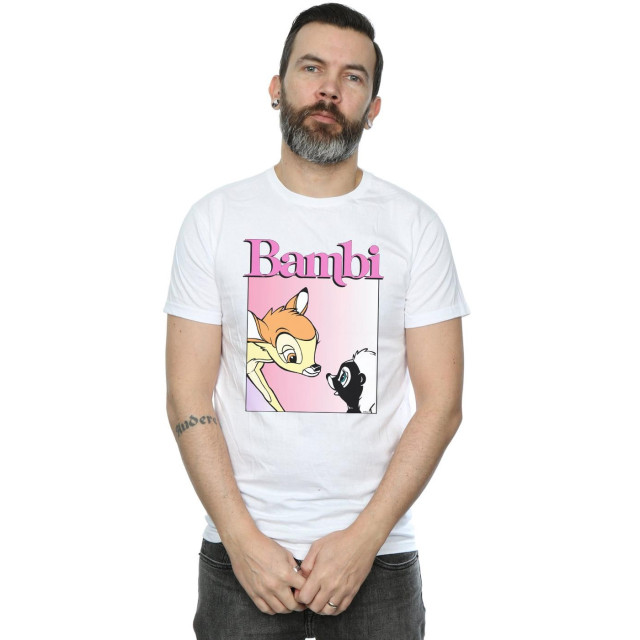 Li-cense Disney heren bambi leuk je te ontmoeten t-shirt UTBI19189_white large