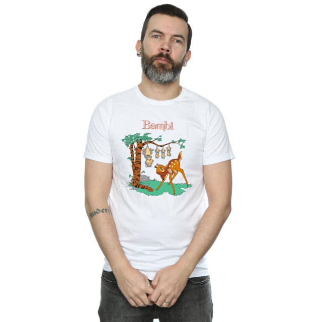 Li-cense Disney heren bambi gekanteld omhoog t-shirt UTBI19095_white large