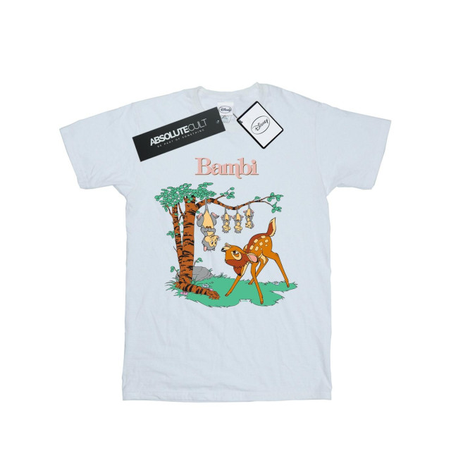 Li-cense Disney heren bambi gekanteld omhoog t-shirt UTBI19095_white large