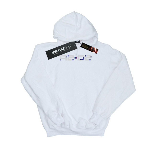 Li-cense Star wars heren the rise of skywalker r2-d2 tekst logo hoodie UTBI19031_white large