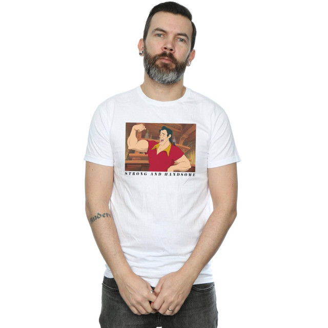 Li-cense Disney heren beauty and the beast knappe bruut t-shirt UTBI19070_white large