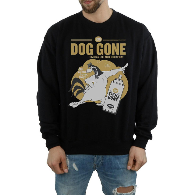 Li-cense Looney tunes heren dog gone foghorn leghorn sweatshirt UTBI1972_black large