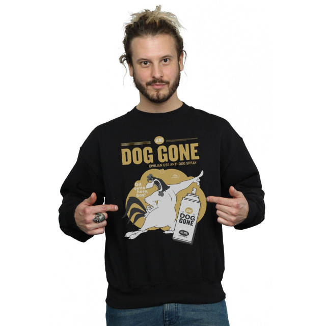 Li-cense Looney tunes heren dog gone foghorn leghorn sweatshirt UTBI1972_black large