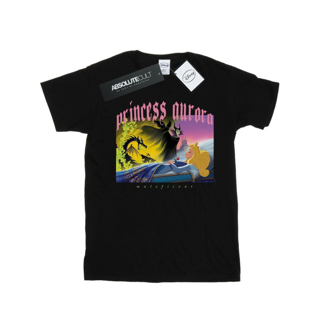Li-cense Disney heren doornroosje en maleficent t-shirt UTBI18973_black large