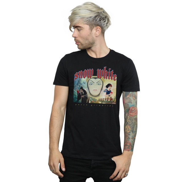 Li-cense Disney heren sneeuwwitje en koningin grimhilde t-shirt UTBI18996_black large