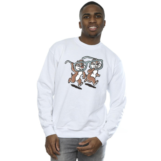 Li-cense Disney heren chip ´n dale bril sweatshirt UTBI19005_white large