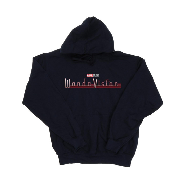 Li-cense Marvel heren wandavision logo hoodie UTBI19851_navyblue large